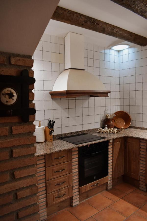 La Casa Del Azafran Villa Villanueva del Rebollar de la Sierra Exteriör bild