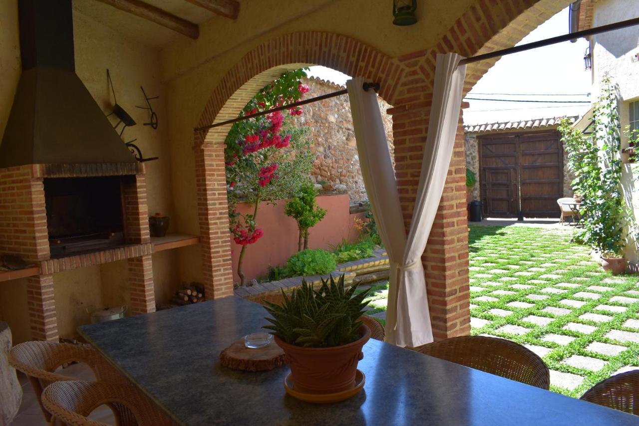 La Casa Del Azafran Villa Villanueva del Rebollar de la Sierra Exteriör bild