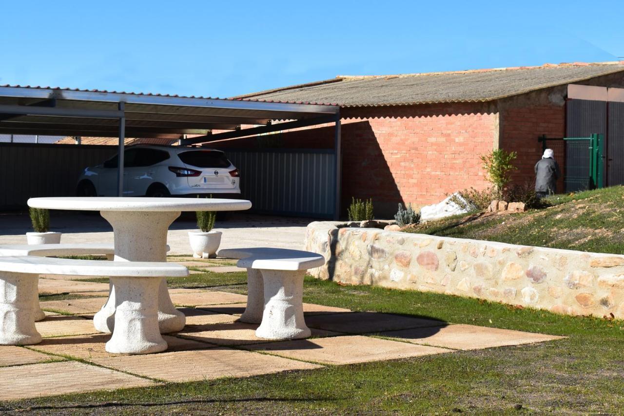 La Casa Del Azafran Villa Villanueva del Rebollar de la Sierra Exteriör bild